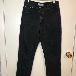 ✿ Vintage Penman’s Black Mom Style Jeans Size 8x28